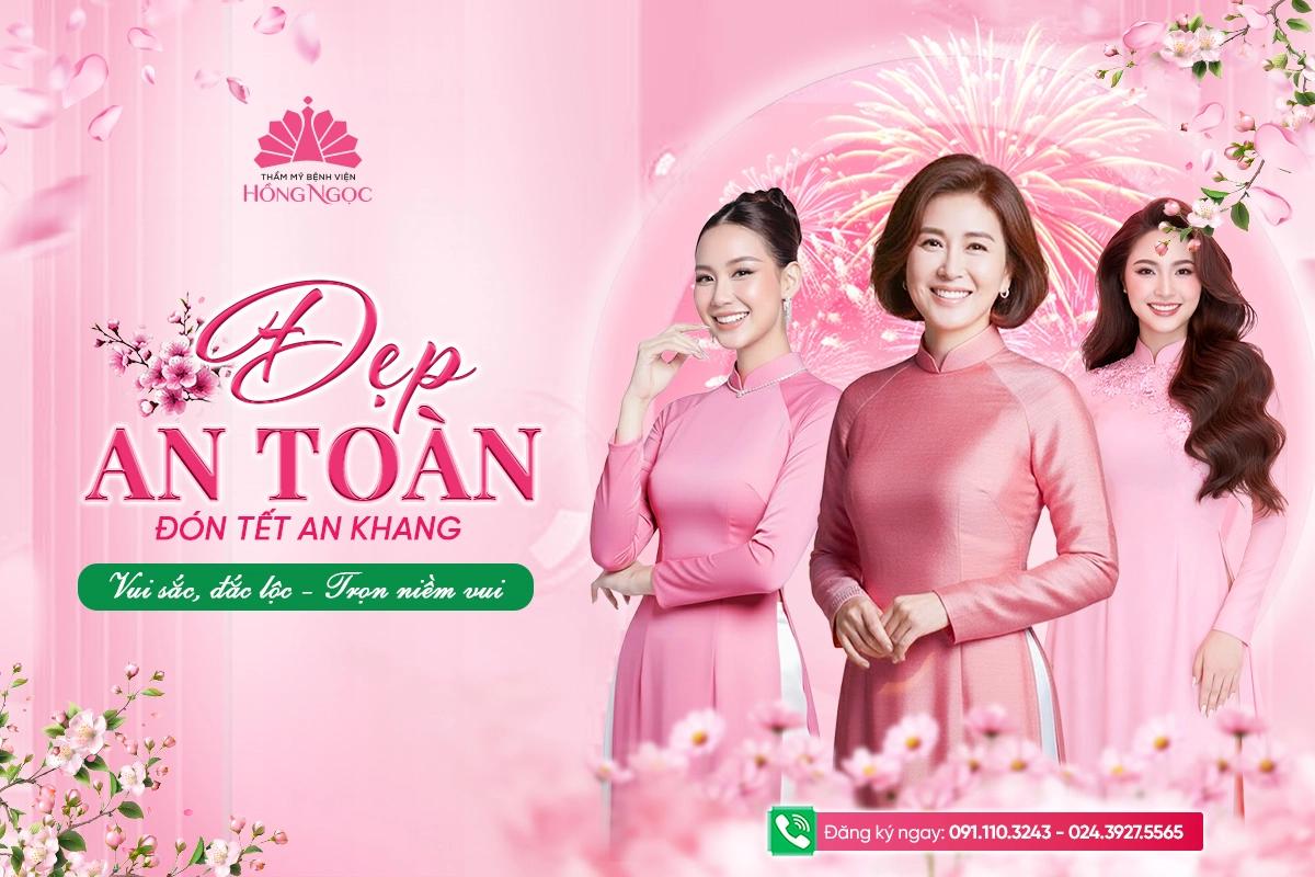 Ưu đãi tháng 1: Đẹp an toàn - đón Tết an khang