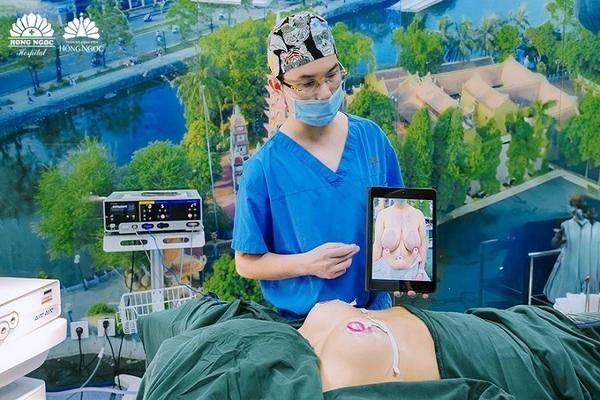 Review chi tiết nâng ngực Bệnh viện Thẩm mỹ Hồng Ngọc