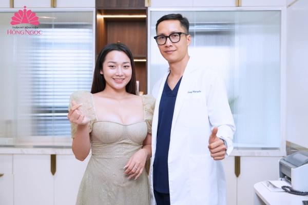 Nâng ngực tại Thẩm mỹ Bệnh viện Hồng Ngọc - Giải pháp thẩm mỹ an toàn, đẹp bền vững