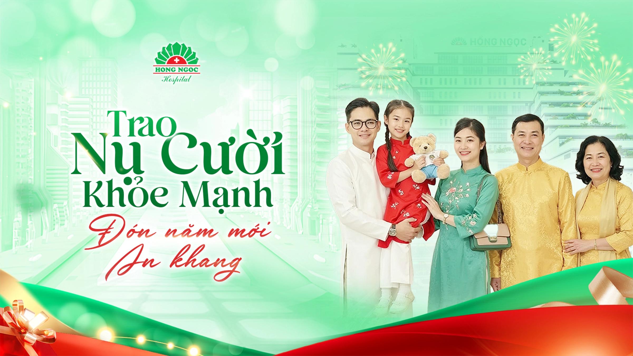 Ưu đãi Tháng 1 - Trao nụ cười khỏe mạnh, đón năm mới an khang