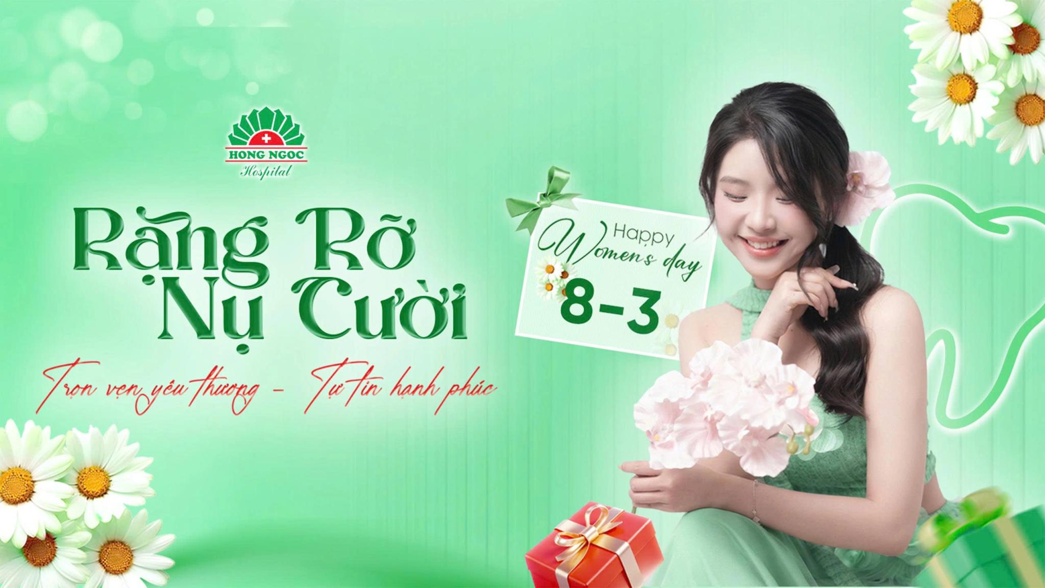 Ưu đãi tháng 3 - Rạng rỡ nụ cười, trọn vẹn yêu thương, tự tin hạnh phúc