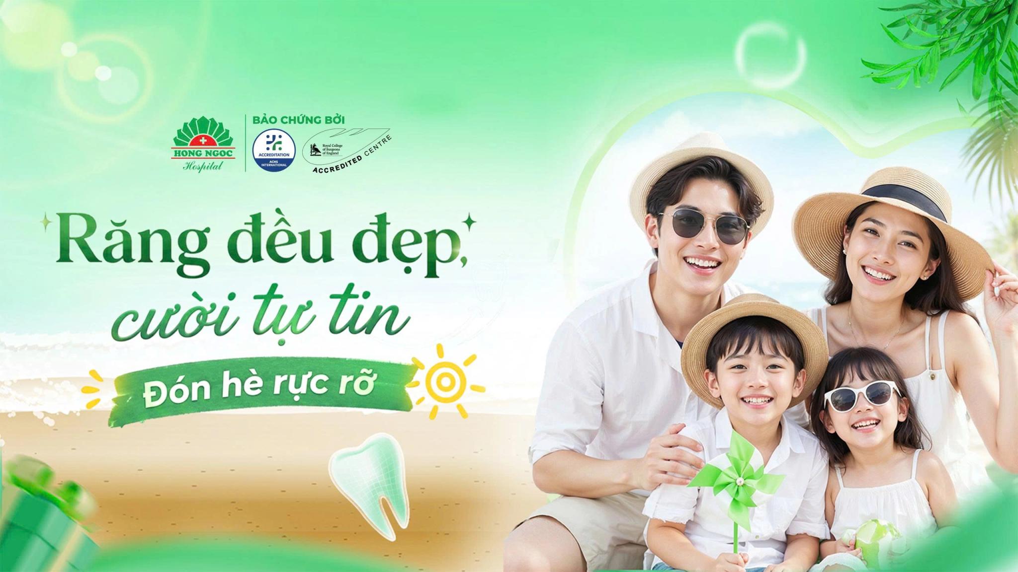 Ưu đãi tháng 5 - Răng đều đẹp, cười tự tin đón hè rạng rỡ